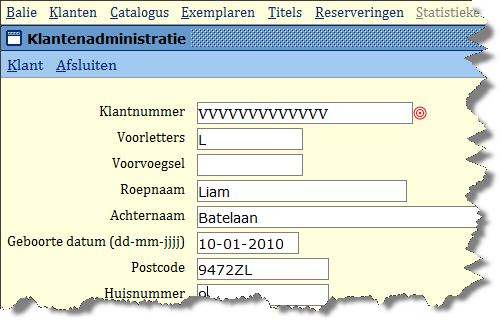 Stap 4 Vul de gegevens van de leerling in en klik op [OK, vervolg], rechts onderaan. Afb. a Afb.b Note: Als Afb. b wordt getoond ga dan verder naar 1.