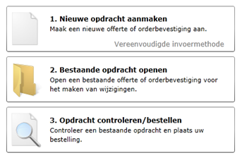 Woontotaal: de eerste order De eerste order ingeven Ga naar http://order.kobe.eu, vul uw bedrijfsgegevens, gebruikersnaam en wachtwoord in om u aan te melden en aan de slag gaan.