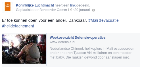 3 Samenvatting social media De topper van de week op facebook.