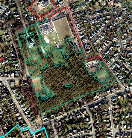 basis van de boswijzer, een nieuw opgemaakte boskaart van Vlaanderen (2010) kan met GIS de oppervlakte bos per gemeente afgebakend worden.