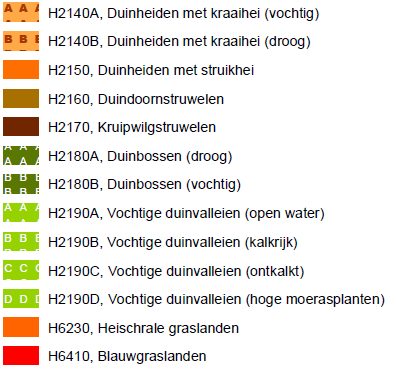 5 kelijke samenhang die, zeker op het eiland zelf, niet te scheiden valt. Daarbij lopen ook de habitattypen vaak over de grenzen door.