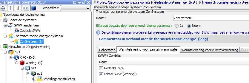 5 Figuur 3 Weergave van de eisen van een BEN-gebouw 3.4 Gedeelde zonneboilers aansluiten op lokale systemen In de versie 6.0.