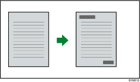 4 Taken bewerken Paginanummering toevoegen (Paginanummering) U kunt paginanummers afdrukken. Deze functie ondersteunt mogelijkheden zoals paginanummering per hoofdstuk resetten en aangepaste indeling.
