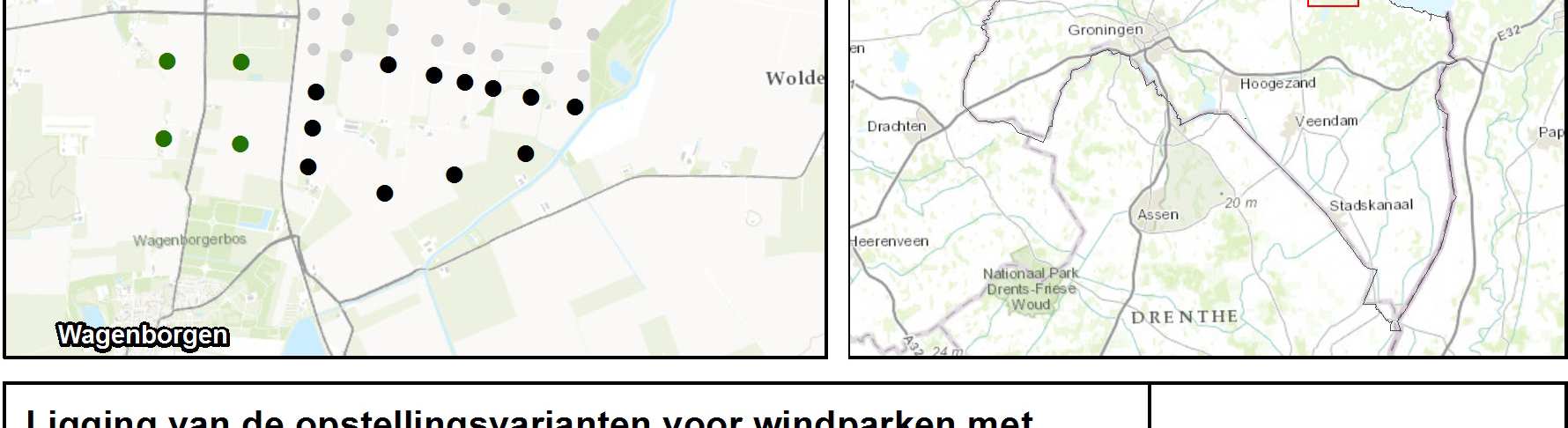 12 A&W-rapport 2020 Ecologische beoordeling uitbreiding opgave windenergie provincie Groningen Figuur 3.