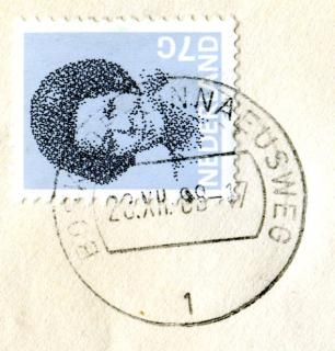 BOSKOOP BOSKOOP Stadspostagentschap Linnaeusweg BOSKOOP-LINNAEUSWEG 1 CBPA 0172 Het stempel werd opgeleverd op 21 februari 1969 en verstrekt op 13 maart 1969.