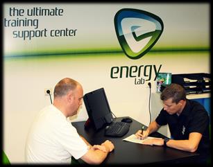 Energy Lab Energy Lab is een trainingsbegeleidingscentrum voor zowel de recreatieve, competitieve als de professionele sporter.