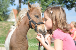 Ik werk ook met kinderen met motorische achterstand. Door allerhande oefeningen te doen met de paardjes komt er snel verbetering in hun toestand.
