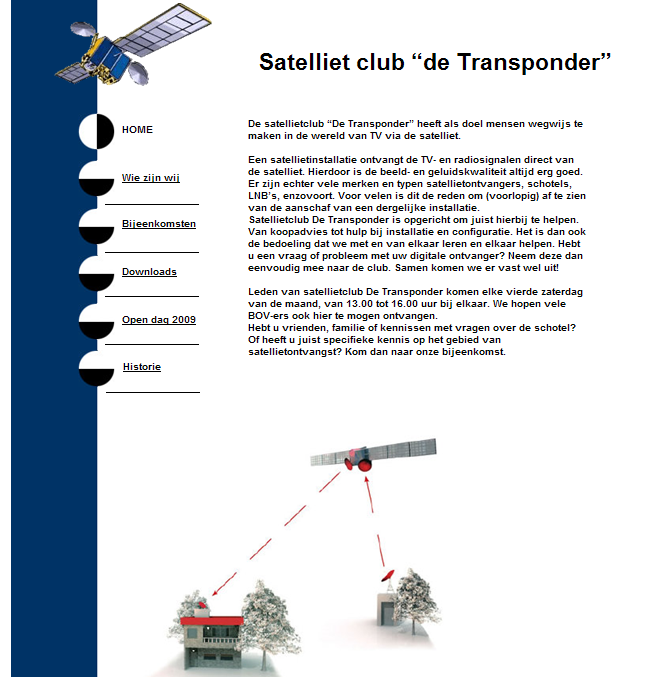 Meer informatie: Site Transponder: http://www.detransponder.nl/ Presentatie - 7MB (.