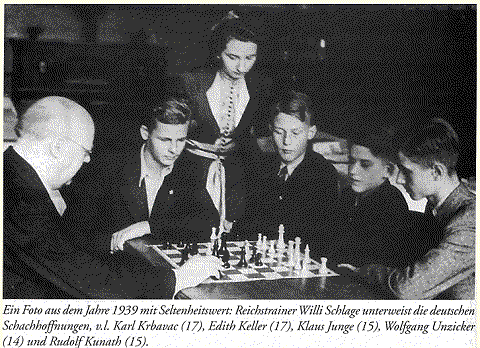 Wolfgang Unzicker (26.06.1925 20.04.2006) Ik heb niet leren schaken met Euwe (Ome Jan...), noch met Bouwmeester, Timman, of andere grootmeesters die beginnersboekjes hebben geschreven.