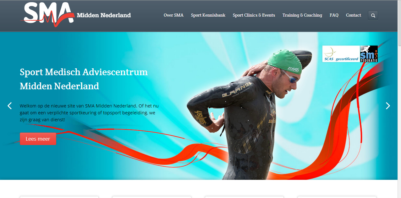 Introductie SMA Website Guido Vroemen Sportarts, Medisch Bioloog SMA Midden Nederland (Amersfoort) Begeleiding: Bondsarts NTB Wetenschap NTC Team4Talent triathlon team