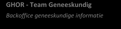 5.2.1 Het team WVD en het team geneeskundig Bij een (dreigend) nucleair ongeval met een A-object is specifieke kennis en expertise nodig van partijen die niet dagelijks als hulpverleningsorganisatie