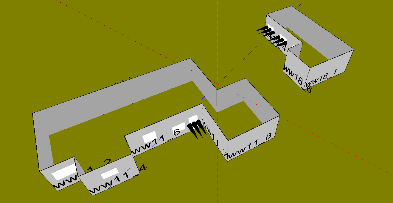 Nieman Raadgevende Ingenieurs B.V. Woonwagenlocatie Blauwe Hoefsweg gemeente Moerdijk 4.7 Traject nummer 11 en 18 Situatie Beide woonwagens zijn bestaande woonwagens.