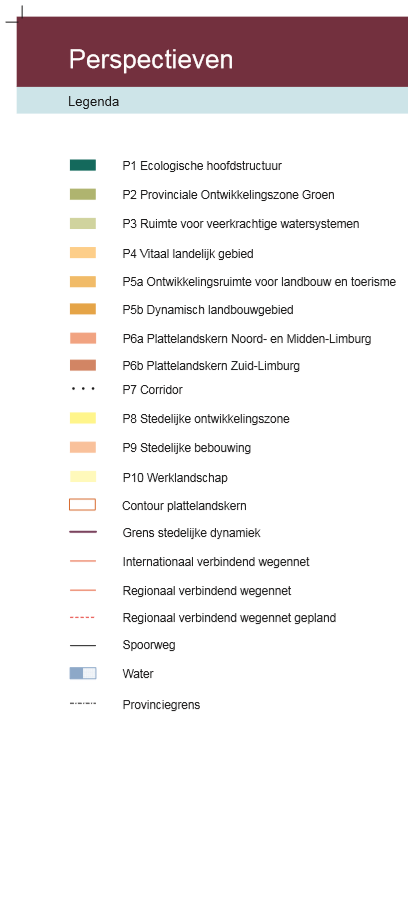 4 Beleidskader (wegen, spoorwegen, waterwegen, leidingen) als ruimtegebruikspatroon (wonen, werken, voorzieningen, landbouw, natuur) zijn bepalend voor de kwaliteiten en ontwikkelingsmogelijkheden