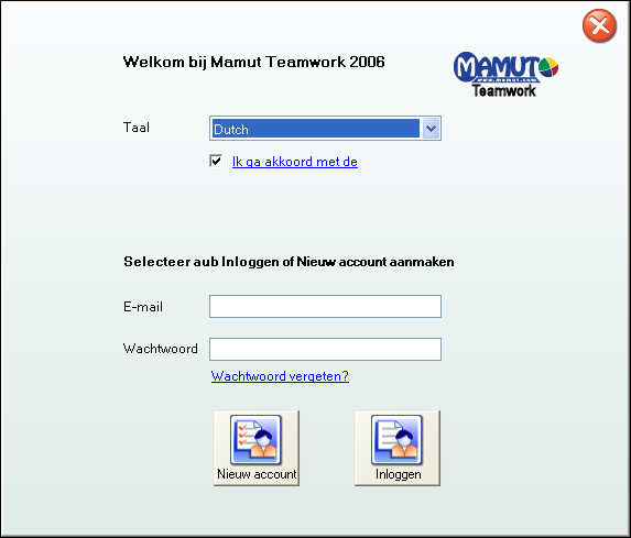 AAN DE SLAG MET MAMUT TEAMWORK 2006 3 INSTALLATIE Mamut Teamwork 2006 is eenvoudig te installeren en te gebruiken. Na enkele minuten hebt u al een back-up gemaakt van uw gegevens!