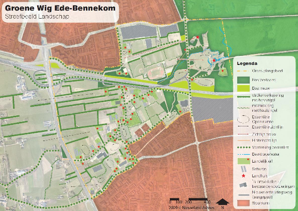 Afbeelding 3: Groene Wig Ede-Bennekom, Streefbeeld Landschap Afbeelding 4:
