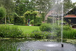 Onze volgende tuin is De Verborgen Tuinen van Bert Loman in Voorst (www.deverborgentuinenvoorst.nl). Deze tuin is ongeveer 1.