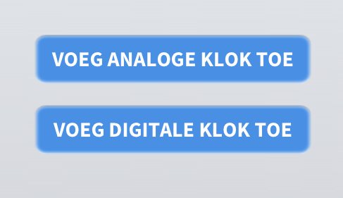 Stap 3. Tik op bewaar. Uw tekst verschijnt nu in de lijst met kioskitems. 14.3 De klok U heeft op klok getikt (zie Figuur 31, c).