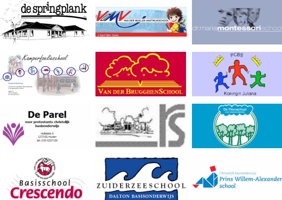 Inloggen Klik op de button Inloggen Klik op het logo van de eigen school Voer de