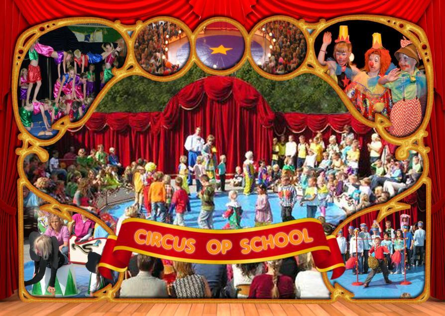 Het circusproject begint met een voorstelling van Circus op school voor de leerlingen en wordt afgesloten met een voorstelling door de leerlingen voor de ouders.