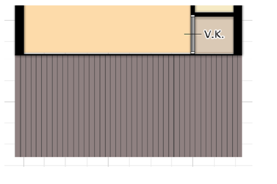 Deze langste lengte wordt inclusief tuin bepaald indien het tekenen van de tuin onderdeel van de opdracht is.