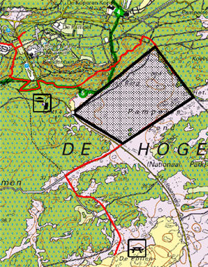 28 geselecteerde objecten Gewone objecten 2.2.8 Zoeken Via 'Bewerken/Zoeken' in het menu of de knop kunt u op de tab 'Plaatsnamen' een locatie op de kaart zoeken aan de hand van de plaatsnaam.