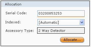 Optie 3: Aanleren via de Software User Activities > Radio Device Allocation Je controleert welke index er aan het apparaat
