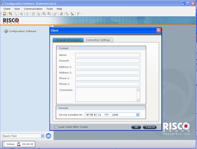 Opstarten Initialiseer de database: Start > Alle Programma