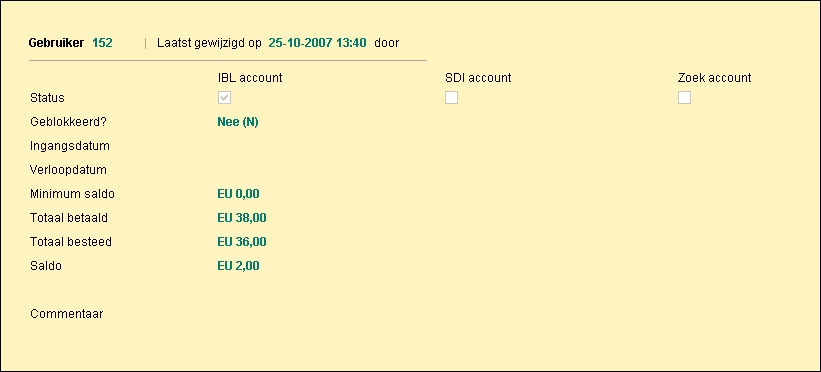 14 Deposito s 14.1 Algemeen Aanvragende instellingen kunnen voor de afrekening van de kosten van documentlevering gebruik maken van een deposito.