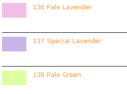 Kleurenfilters LEE 101 Yellow 102 Light Amber 103 Straw 104 Deep Amber 106 Primary Red 107 Light Rosa 109 Light Salmon 110 Middle Rose 111 Dark Pink 113 Magenta 115 Peacock Blue 117 Steel Blue 118