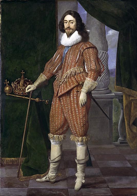Afb. 17, Daniël Mijtens, Portret van Karel I, Koning van Engeland, 1629,