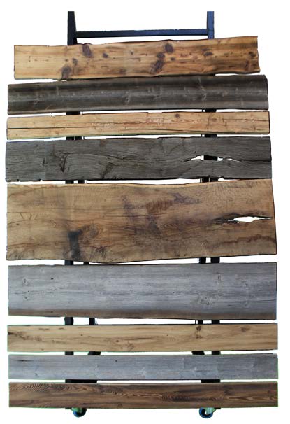 De 3-laagse plaat In echt hout - gehakt & geborsteld Wie is niet gefascineerd door buitengewoon, eeuwenoud hout?