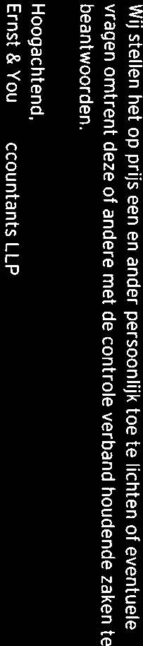 Y BulidIng 8 better working world Wij stellen het op prijs een en ander persoonlijk toe te lichten of eventuele vragen omtrent deze of