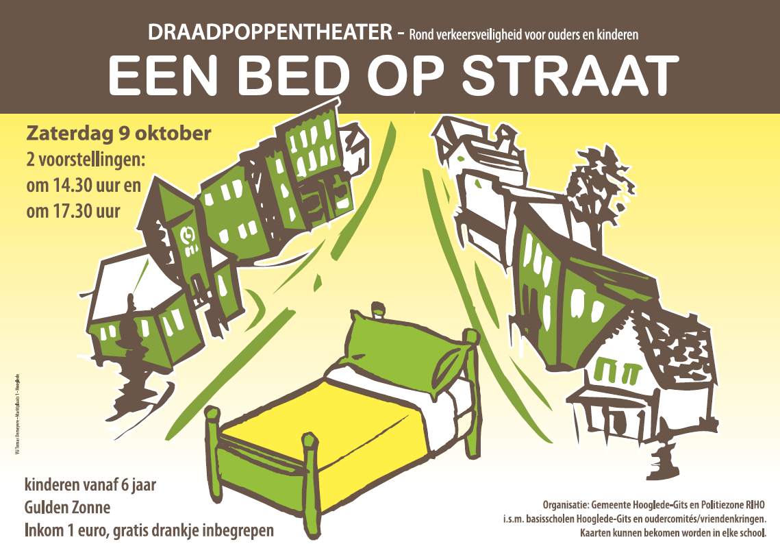 Ondanks de alledaagse drukte, vinden 5 makkers "hun" straat de max!