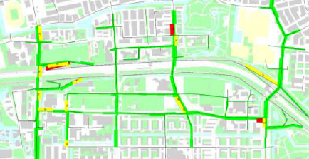 blz. 60 Verschil in vervoerwijzekeuze tussen 2014 en 2024 Om te bepalen of de berekende verkeersintensiteiten tot mogelijke knelpunten leiden op het wegennet, wordt gekeken naar de verhouding tussen