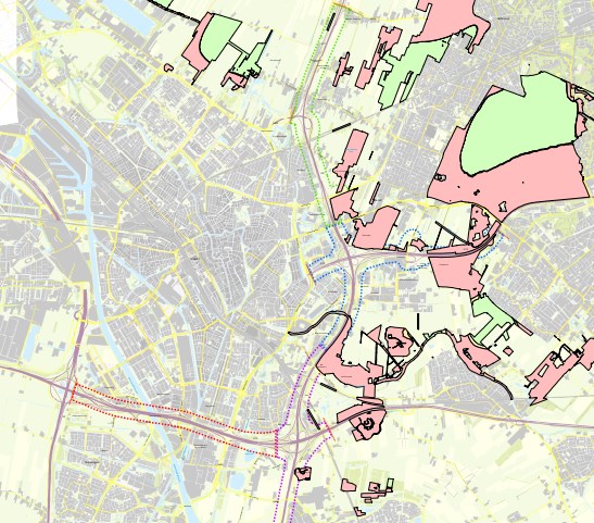 Deze autonome toename in geluidverstoring is niet alleen toe te schrijven aan de autonome toename in verkeer over de Ring Utrecht, maar ook aan de cumulatieve geluidproductie vanuit het onderliggend