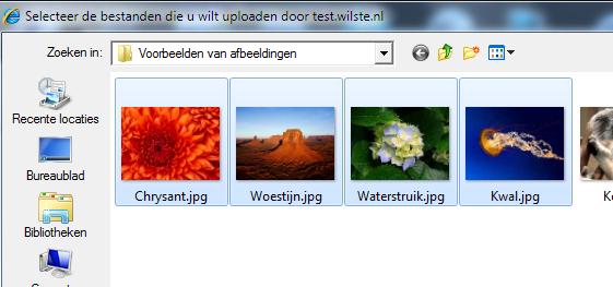 - Klik op - Er wordt nu een nieuw window geopend met directories/bestanden op je eigen PC!