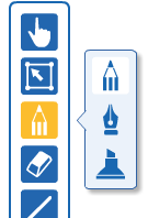 Als je op OK klikt, verdwijnt het kleine begroetingsblok, waarin oa. een aantal presentaties (bordverhalen) uit de Community staan, die je kunt openen.