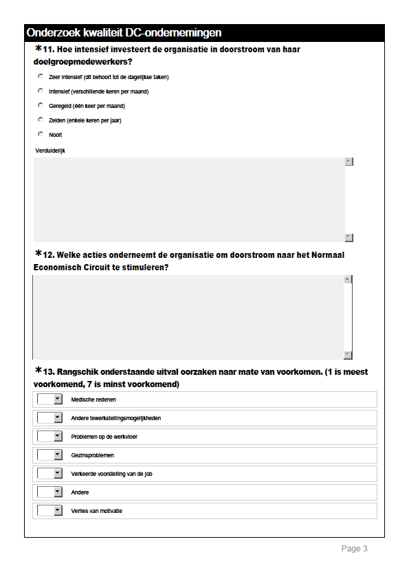 46 Copyright 2012 Auditcel ESF-Agentschap