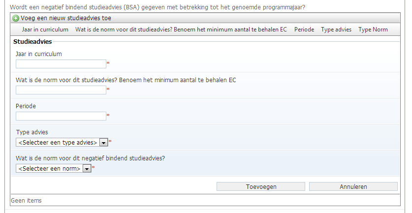 3. Bindend Studie Advies Tot nu toe bestond alleen in het eerste studiejaar het Bindend Studie Advies (BSA). Enkele instellingen gaan dit nu ook in hogere jaren invoeren.