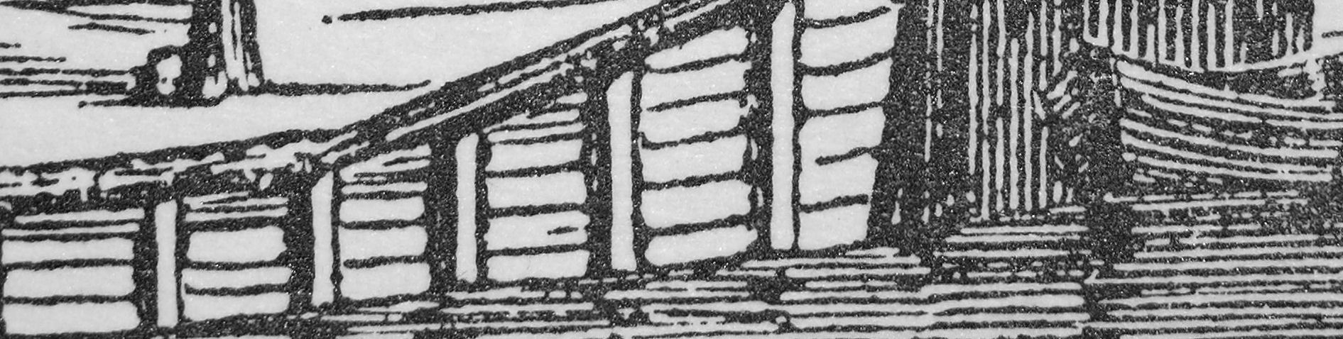 We kennen een oude afbeelding van de rentmeesterswoning, waarop de situatie uit de 19e eeuw is weergegeven (linksboven).