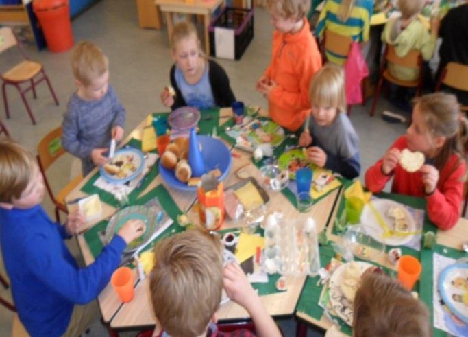 Groot project in de bovenbouw. In de bovenbouw gingen de kinderen van start d.m.v. een mindmap en een meervoudige intelligentie test.