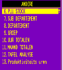 2. Voor de andere rapporten: In REG mode druk op de toets en daarna op de toets > maak uw keuze voor X of Z rapport > vb : >en selecteer het gewenste rapport en bevestig daarna met de toets > >