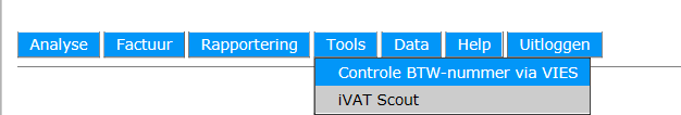 Via de rapportering in xml ( Toon rapportering in xml ) kan het resultaat ook direct verwerkt worden in uw