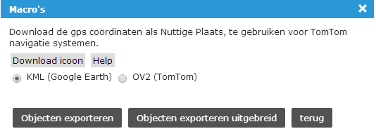 10.2.3 Onderhoud doorschuiven Klik op Start Macro in het macromenu. Selecteer Doorschuiven. Voer Doorschuiven [Jaar] in (aantal jaren). (In dit veld kun je een positief of negatief getal invoeren.