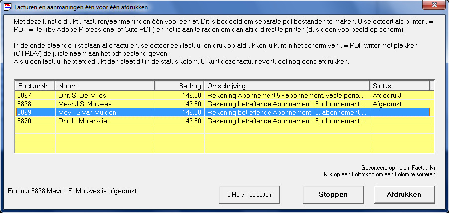 Een voor een afdrukken Dit erratum vervangt de paragraaf over een voor een afdrukken Deze functie is alleen handig als u een pdf writer als printer hebt geïnstalleerd.