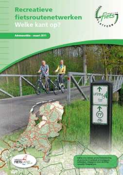 Netwerk landelijke fietsroutes (LF-routes) en
