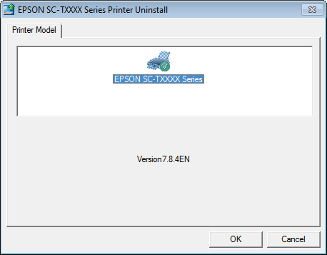 Schakel de printer uit en maak de interfacekabel los. Ga naar het Control Panel (Configuratiescherm) en klik op Uninstall a program (Een programma verwijderen) in de categorie Programs (Programma's).