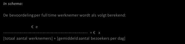 2.1 De kantineregeling Het verstrekken van spijzen en dranken door ondernemers aan hun personeel en hun bezoekers is een belaste prestatie.