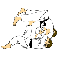 Judo Naast het thema hebben we maandagmiddag ook nog judoles. Als echte judoka s in echte judopakken rollen en stoeien we op de mat. We hebben nu 2 lessen gehad.