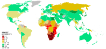 Verenigde Naties Aids komt wereldwijd voor, maar de prevalentie verschilt van land tot land.